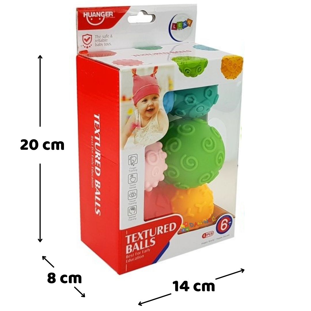 Senzorne loptice različitih veličina 6 kom Huanger