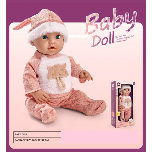 Beba 40cm u roze odelcetu