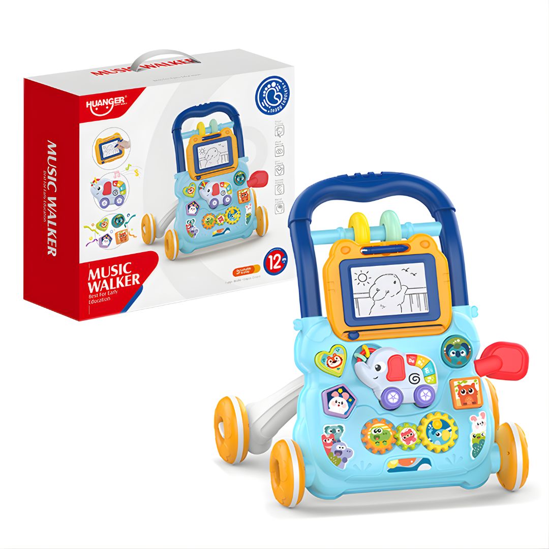 Muzička šetalica za bebe - Slonče