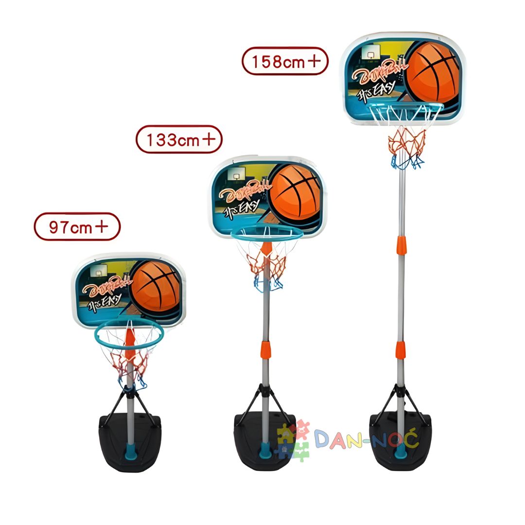 Koš sa postoljem i tablom 158cm