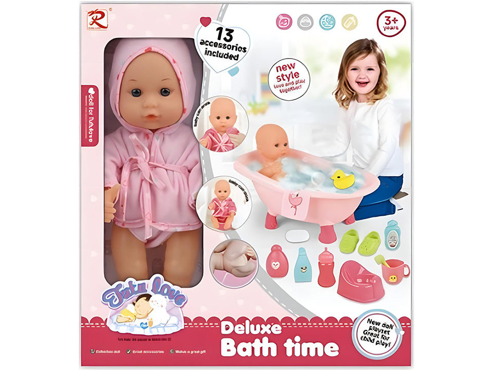 Set za kupanje - Beba sa kadicom i 13 dodataka