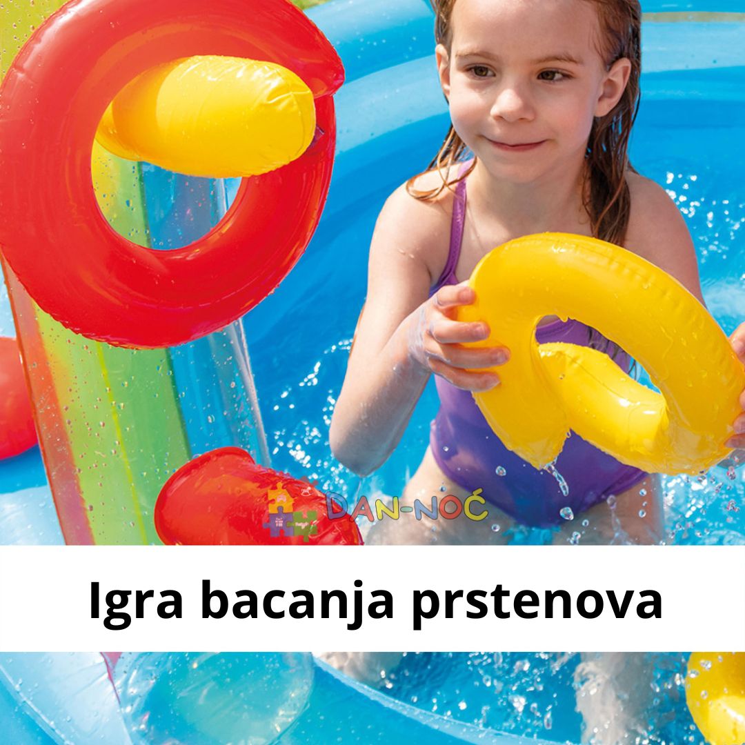 Bebi bazen sa toboganom 297x193x135cm