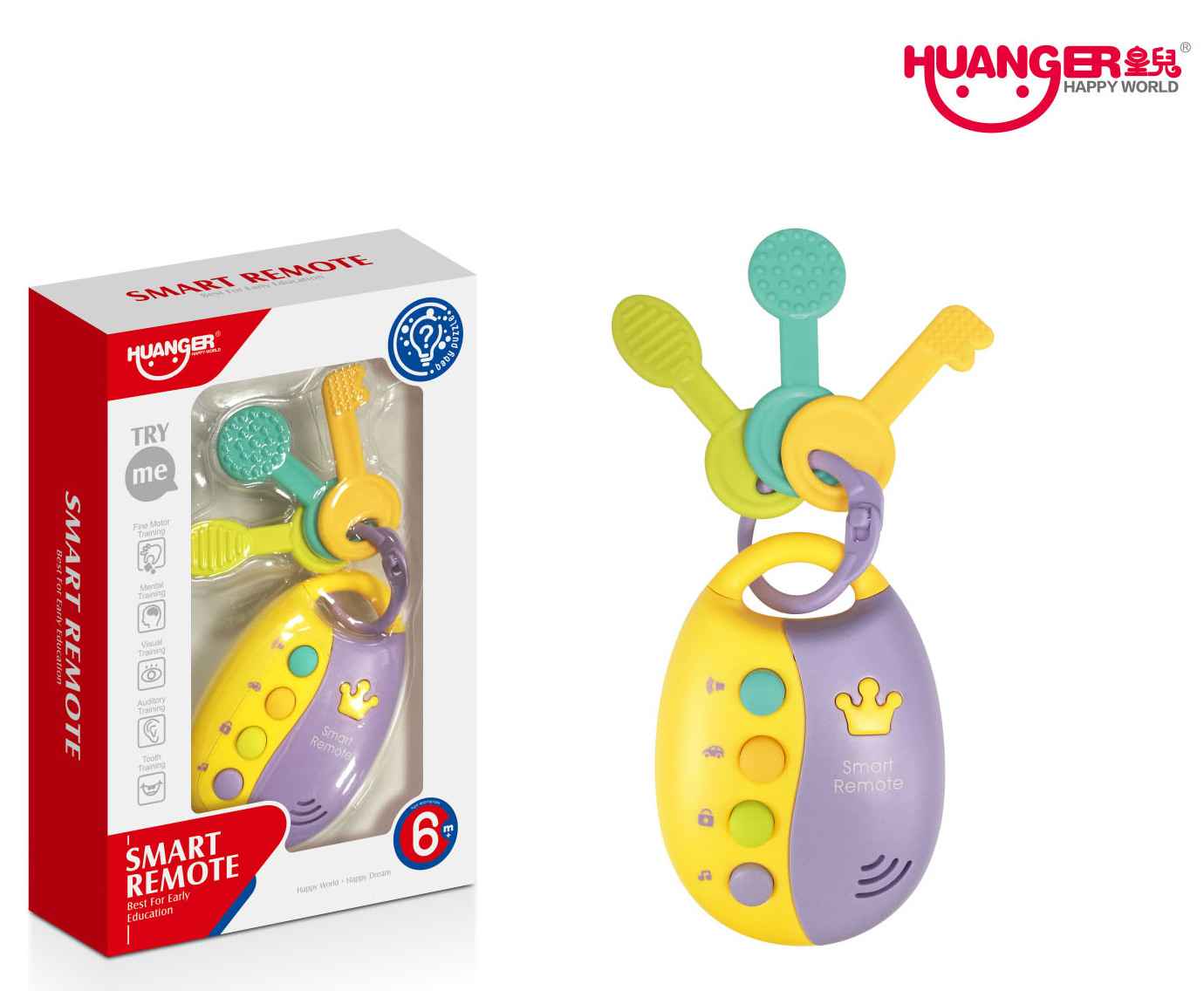 Muzički privezak sa ključevima - glodalica Huanger