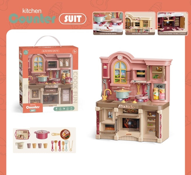 Mini kuhinjski set sa svetlom i zvukom