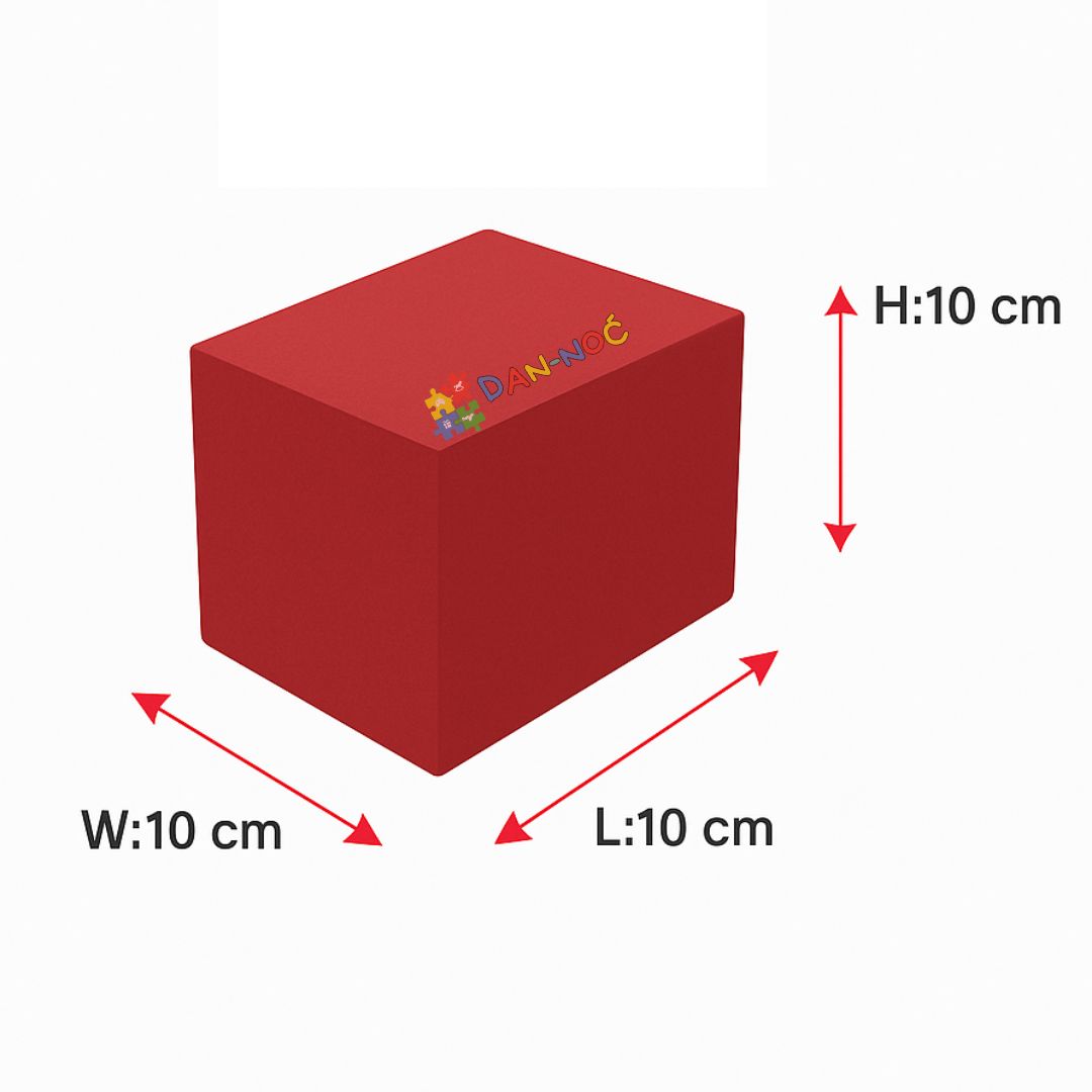 Velike kocke - Geometrijski oblici Pilsan 30 kom.