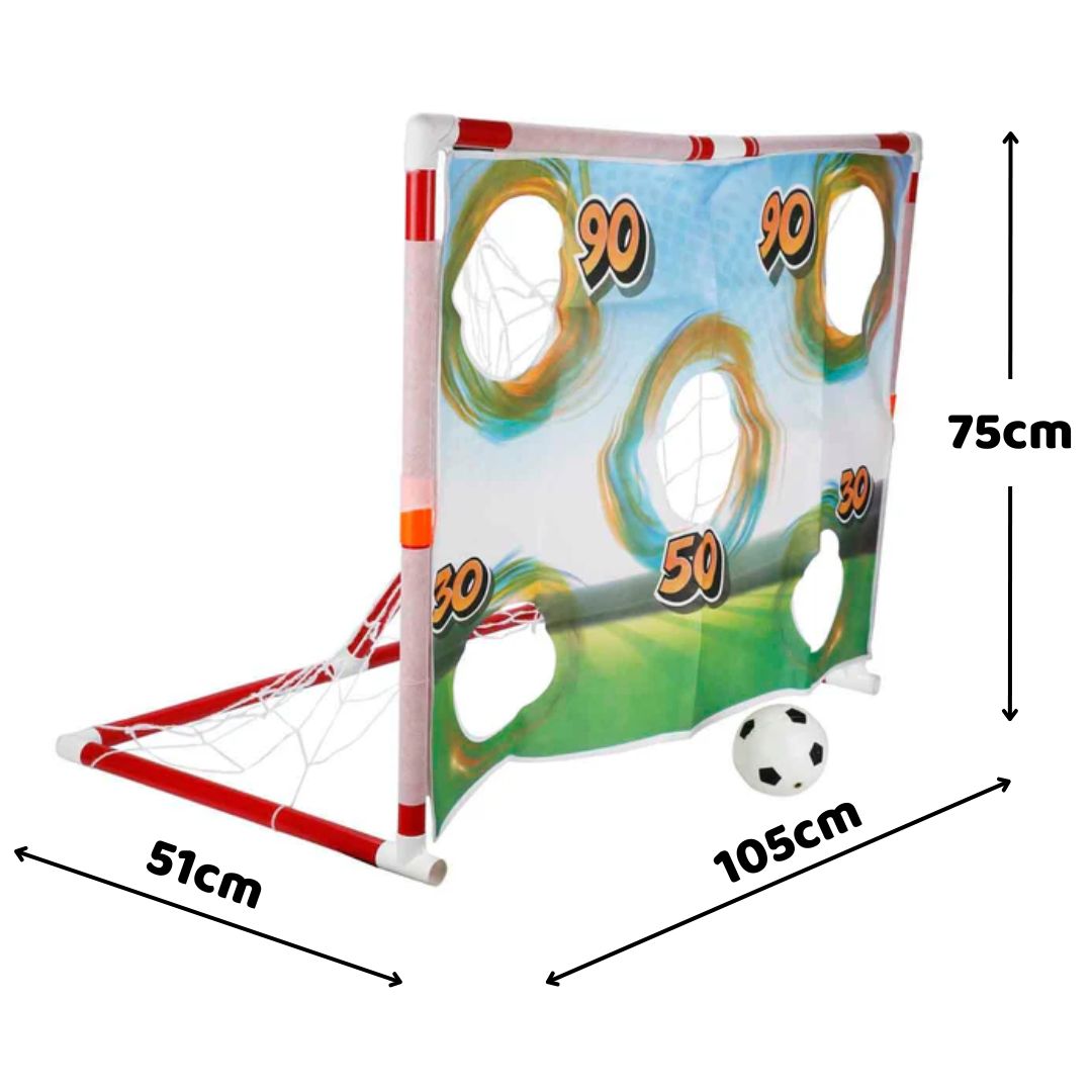 Fudbalski gol sa metama za gađanje Matrax
