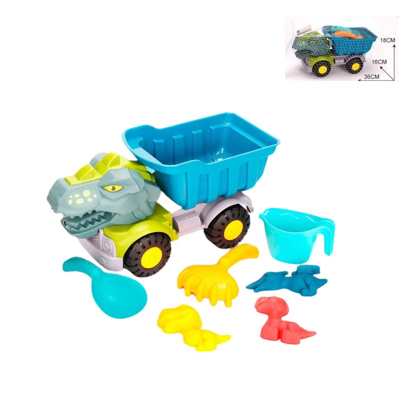 Set za plažu - Dino kamiončić
