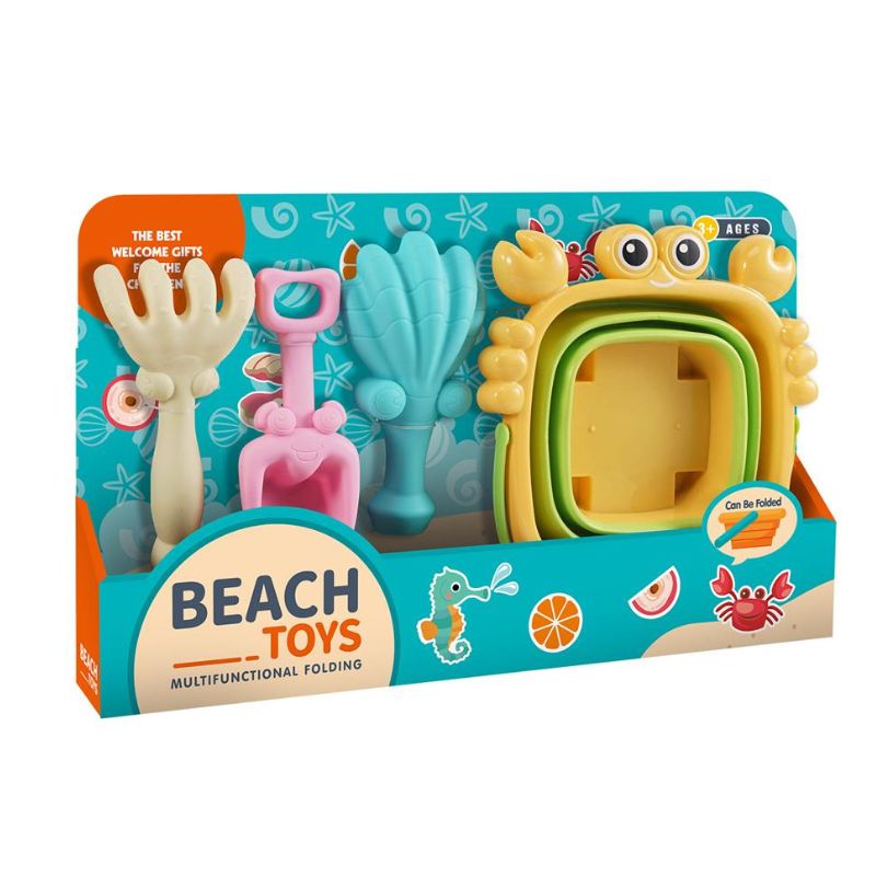 Set za plažu - Sklopiva kofica kraba