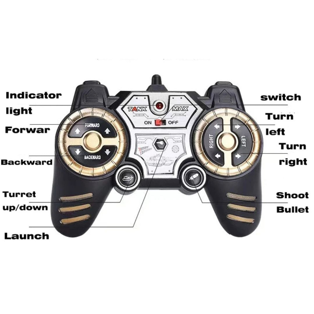 Tenk T-90 RC – Realističan zvuk, svetlo i top sa 6 mm kuglicama