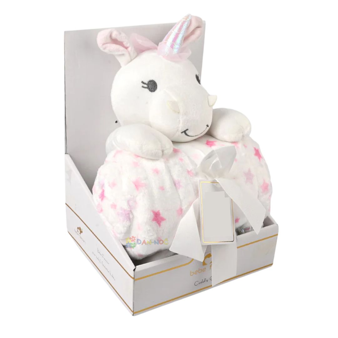 Plišani jednorog sa ćebetom