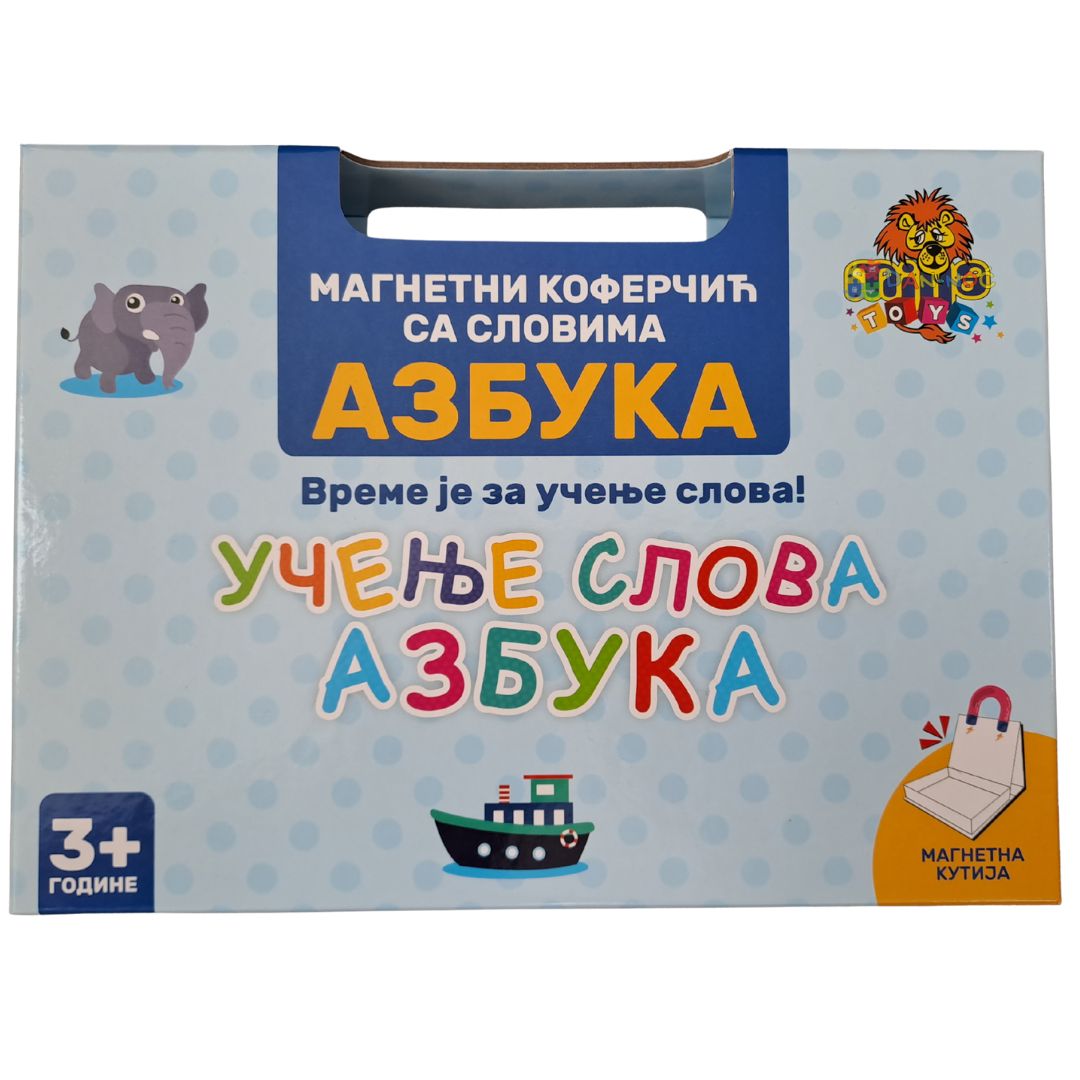 Magnetni koferčić - azbuka