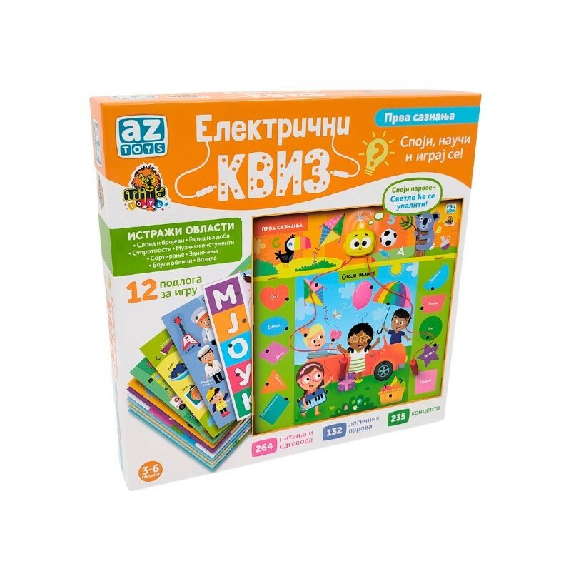 Edukativni električni kviz - više vrsta