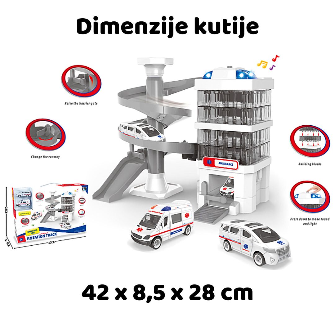 Ambulantna stanica - garaža (zvuk i svetlo)