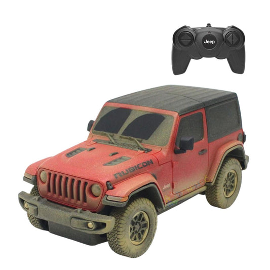 Jeep Wrangler Rubicon -  Muddy Version 1:24 Rastar RC auto