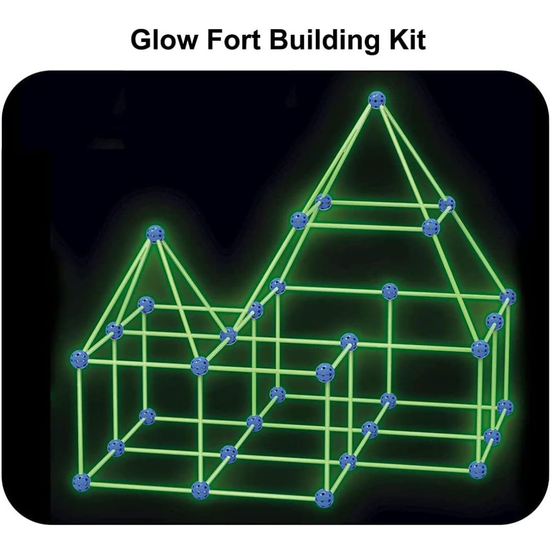 Magični svetleći štapići šator