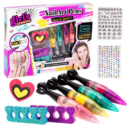 Dečiji set za manikir - Nacrtaj i ukrasi nokte
