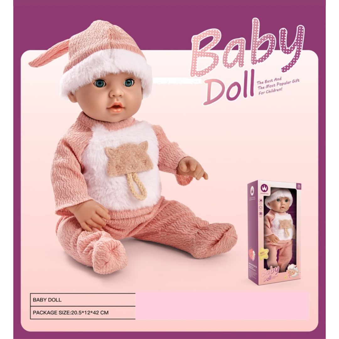 Beba 40cm u roze odelcetu