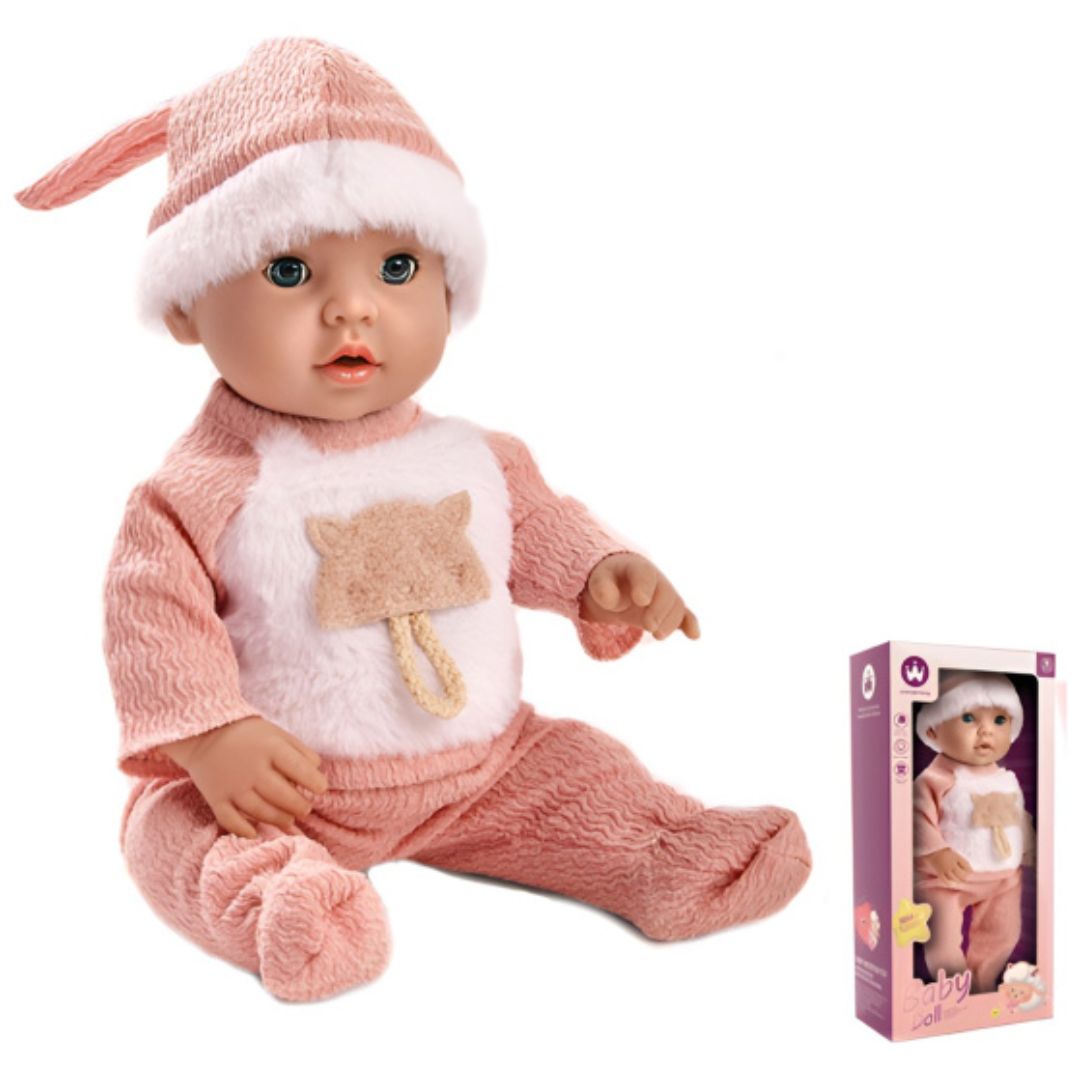 Beba 40cm u roze odelcetu