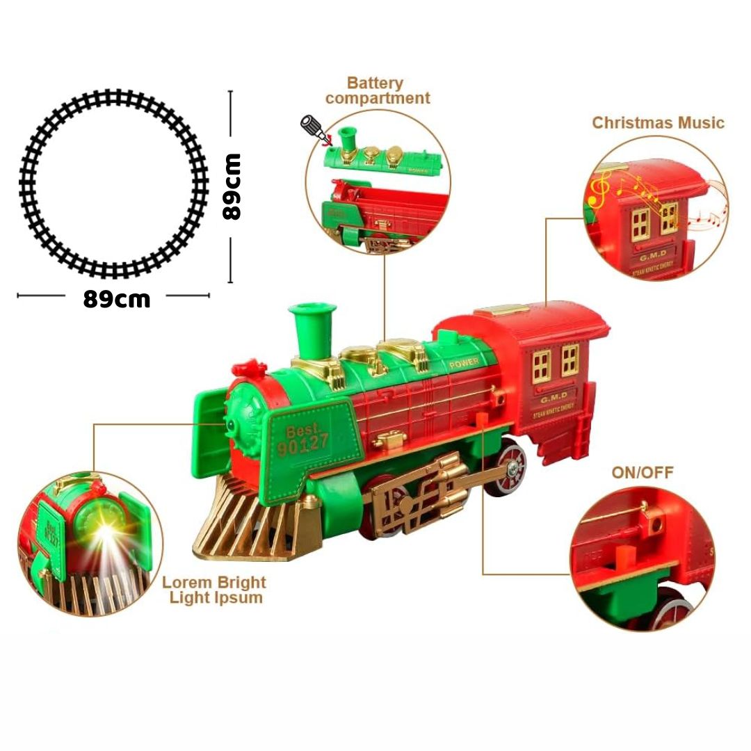Novogodišnji vozić za jelku