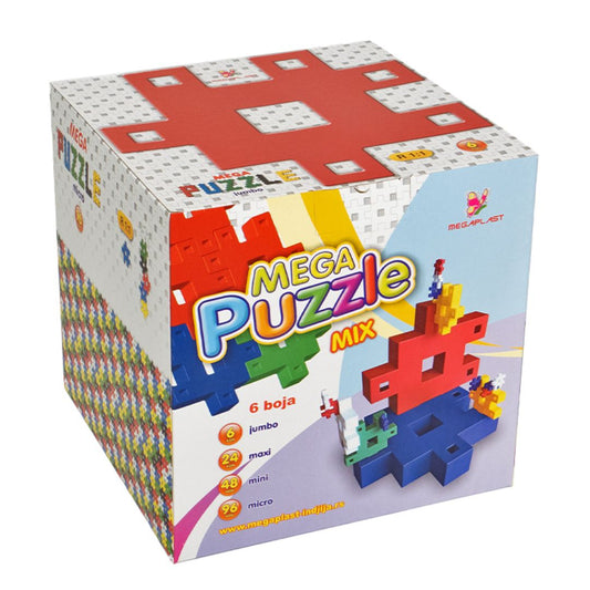 Mega puzle MIX 4 veličine