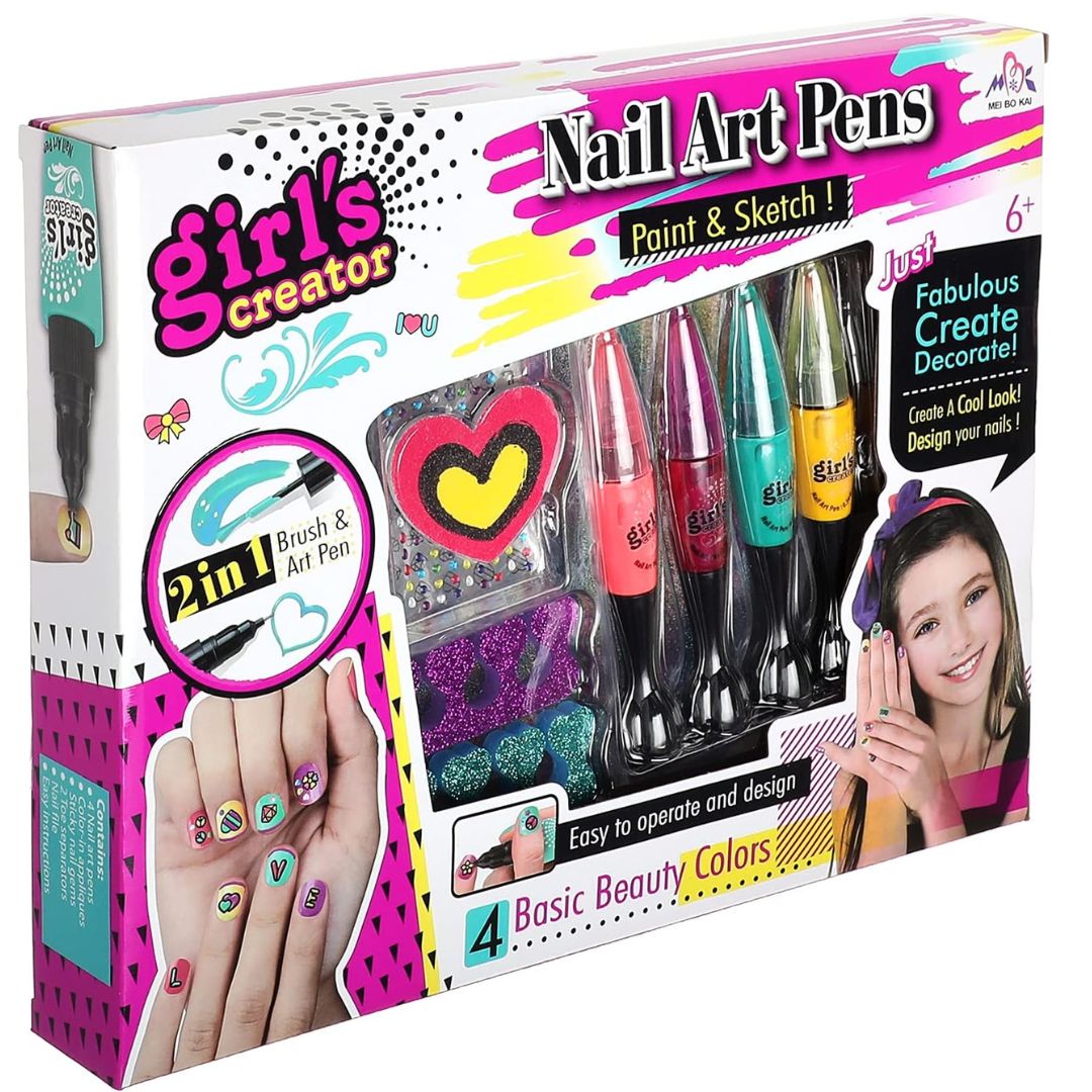 Dečiji set za manikir - Nacrtaj i ukrasi nokte