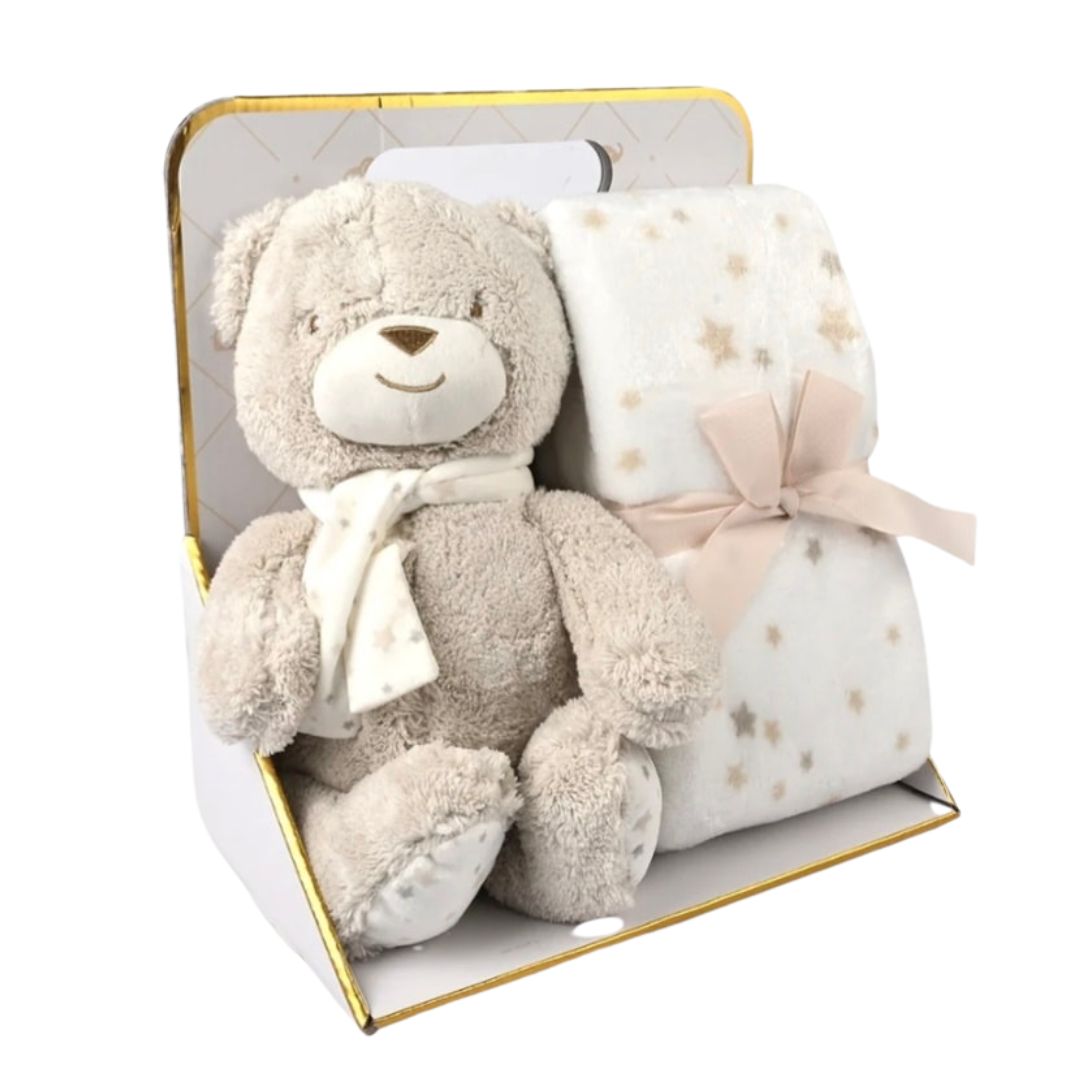 Plišani meda sa ćebetom