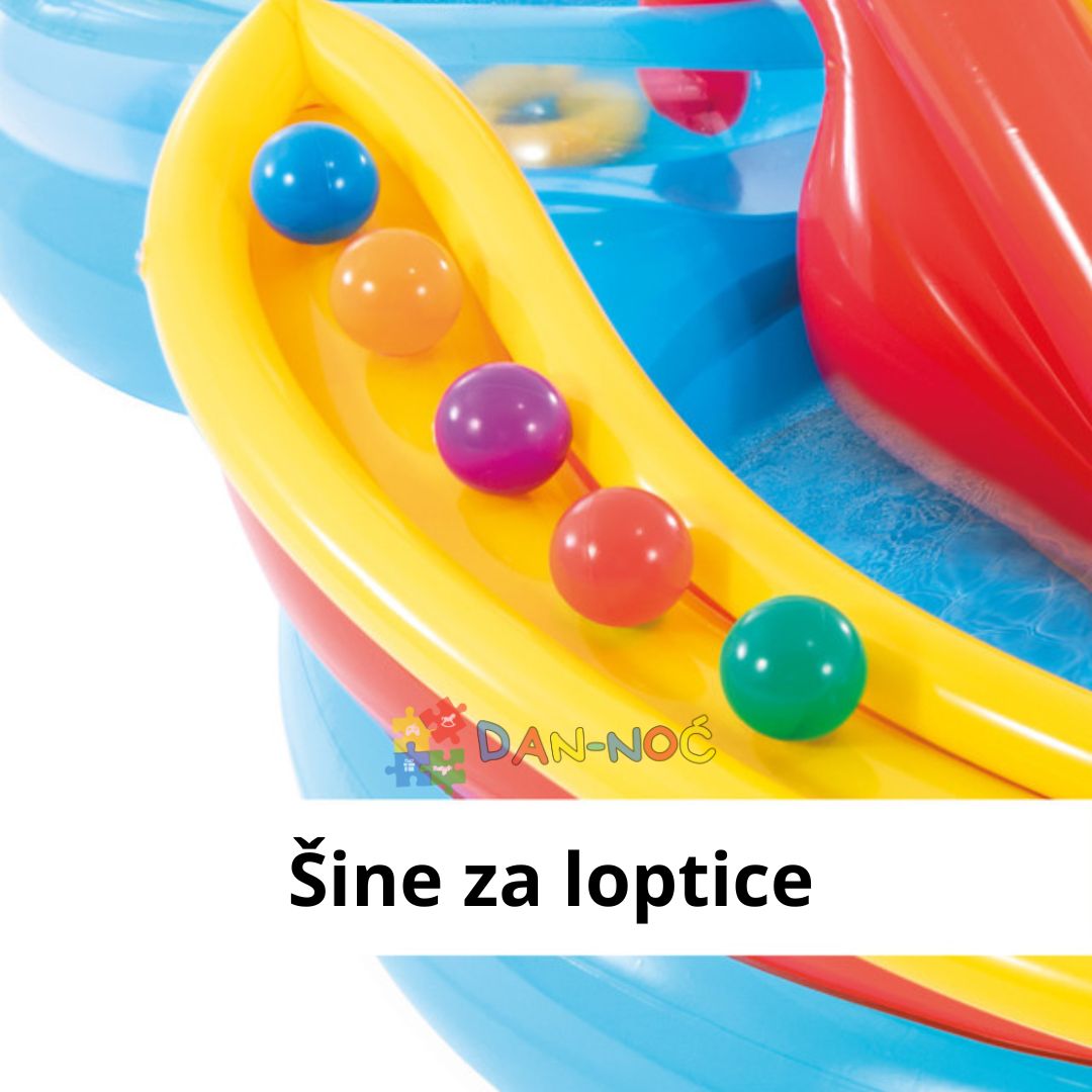 Bebi bazen sa toboganom 297x193x135cm