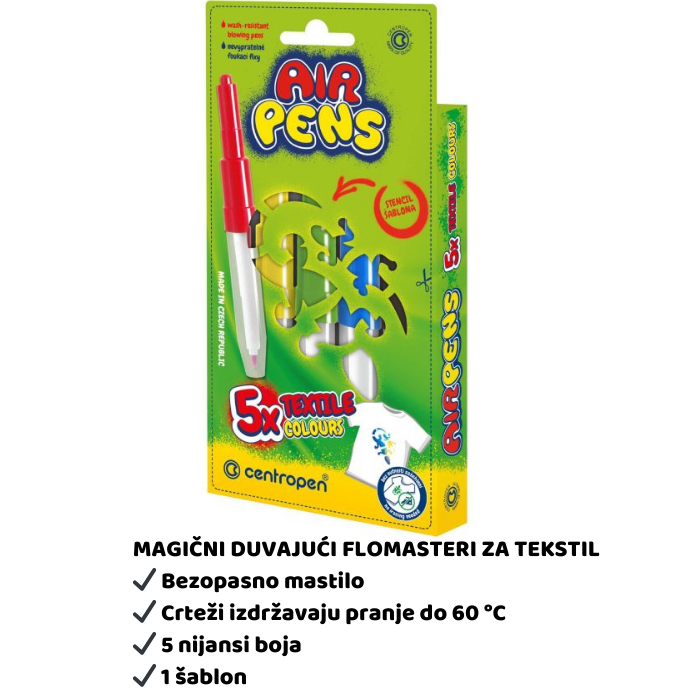 Magični duvajući flomasteri