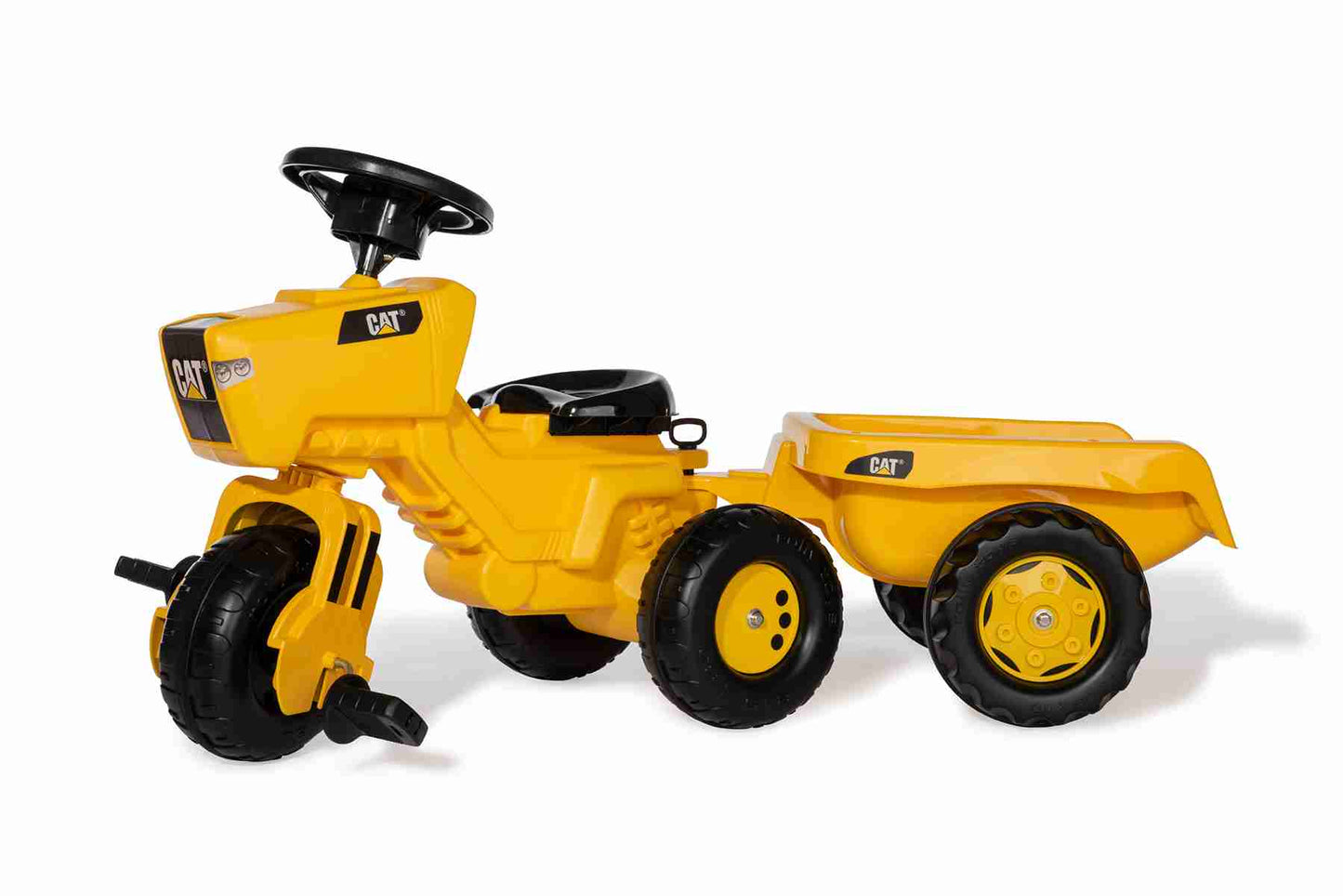 Rolly Toys CAT tricikl - traktor sa prikolicom na pedale