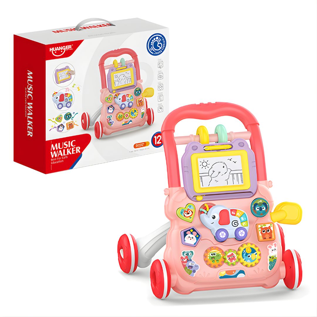 Muzička šetalica za bebe - Slonče