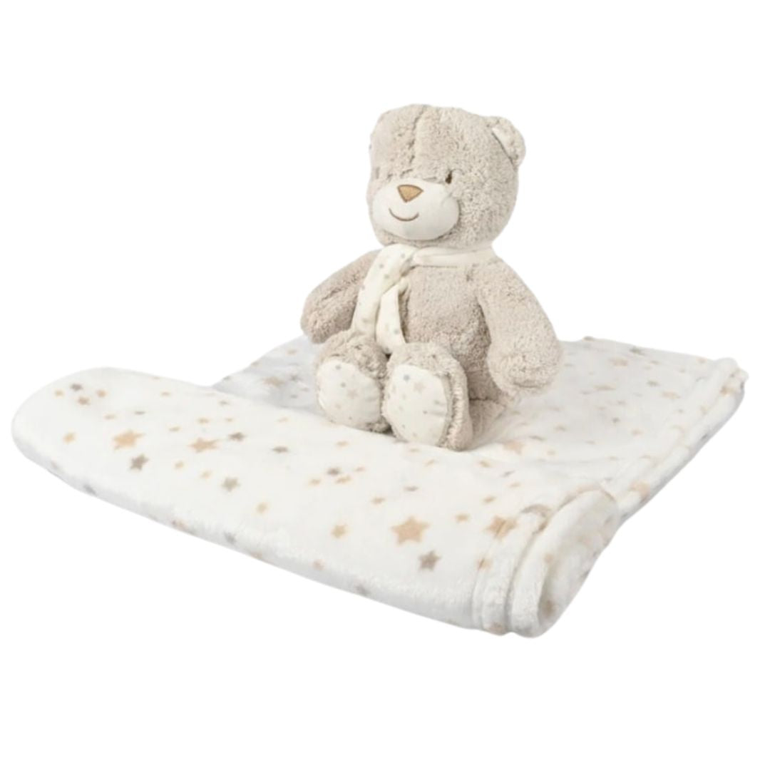 Plišani meda sa ćebetom