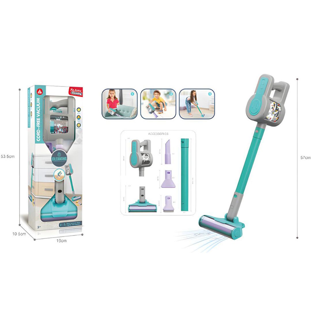 Štapni usisivač - Igračka sa 4 nastavka