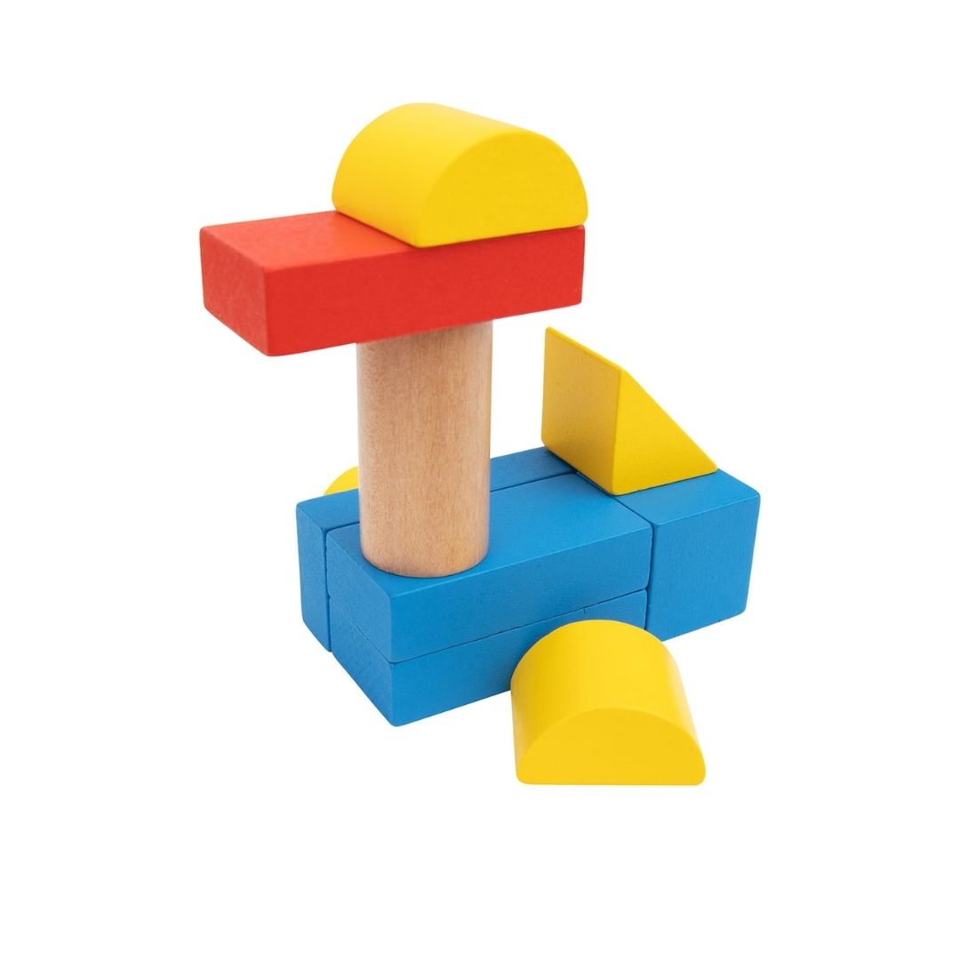 Drvene kocke grad 50 kom Tooky Toy