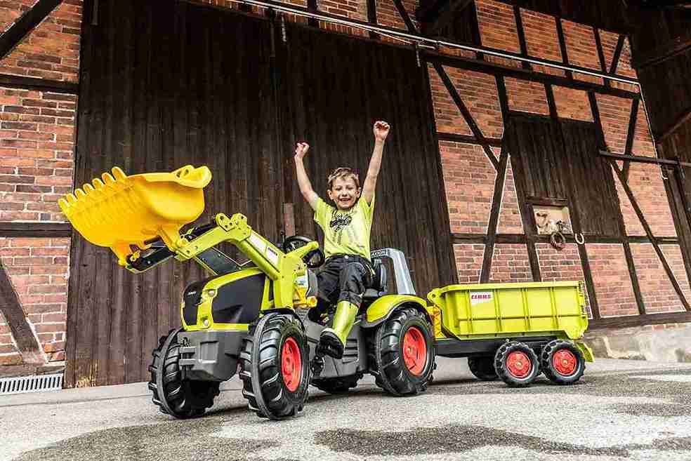 Rolly Toys Traktor Claas Premium sa utovarivačem na pedale
