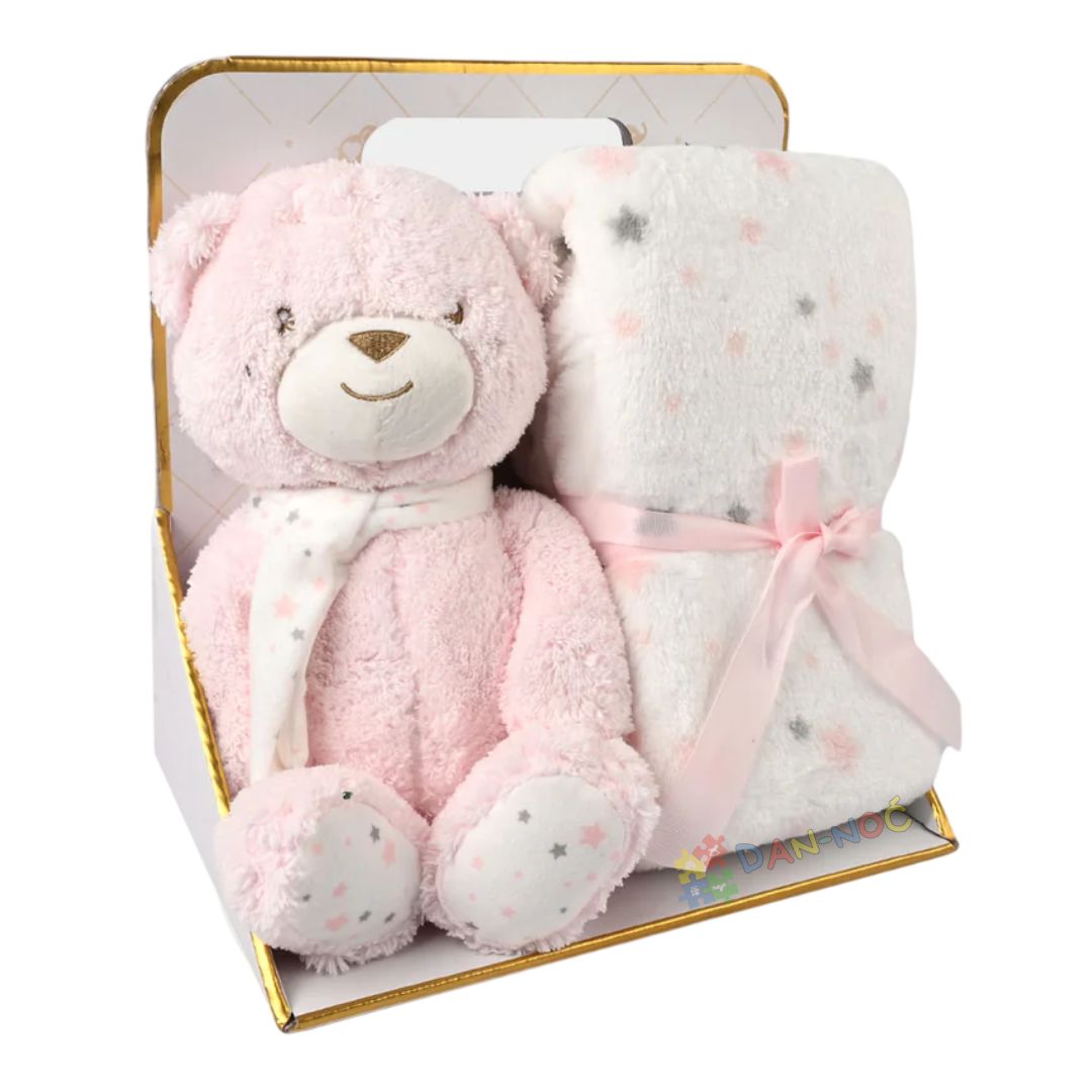 Plišani meda sa ćebetom