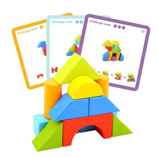 Tooky Toy Drvene kocke sa zadacima