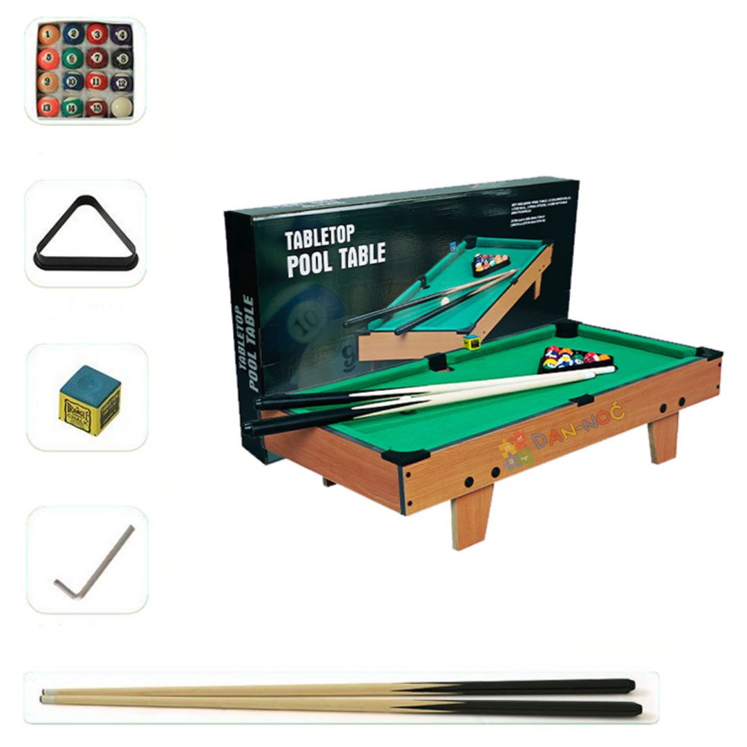 Drveni stoni bilijar za decu