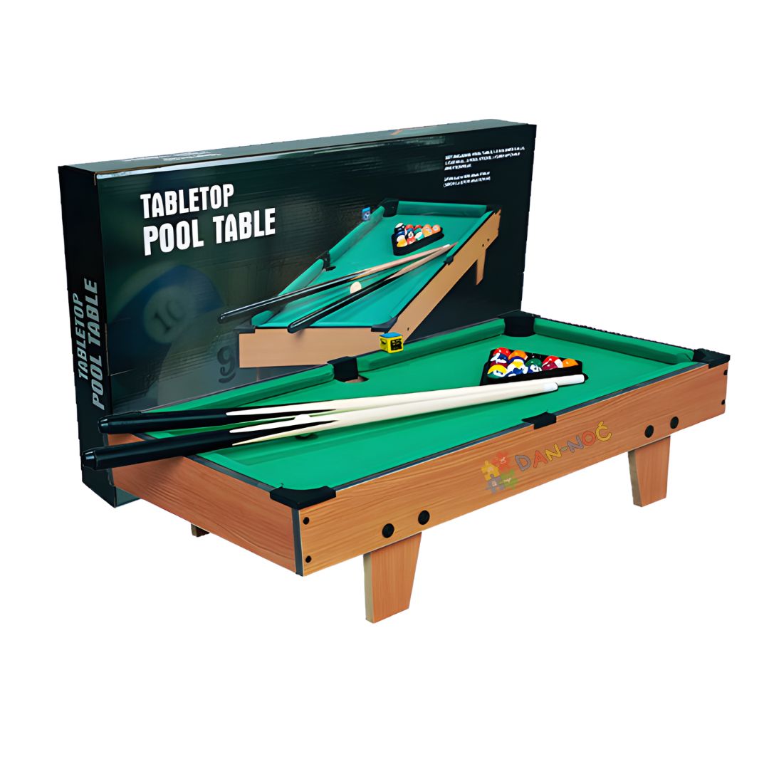 Drveni stoni bilijar za decu