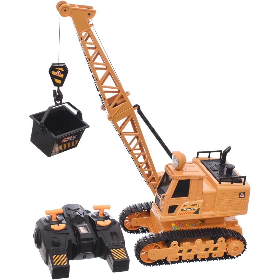 Građevinski kran sa gusenicom R/C 1:20 – Realistični dim, zvuk i svetlo