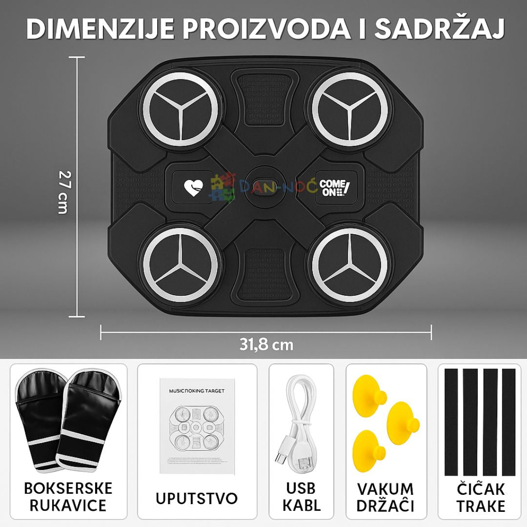Muzička tabla za boks 🥊