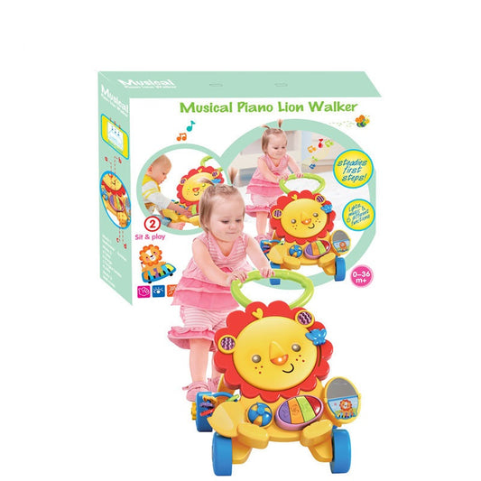 Muzička šetalica - guralica Piano Lav 🦁