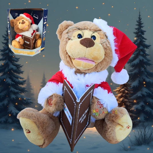 Novogodišnji meda koji priča bajke i peva pesmice na srpskom