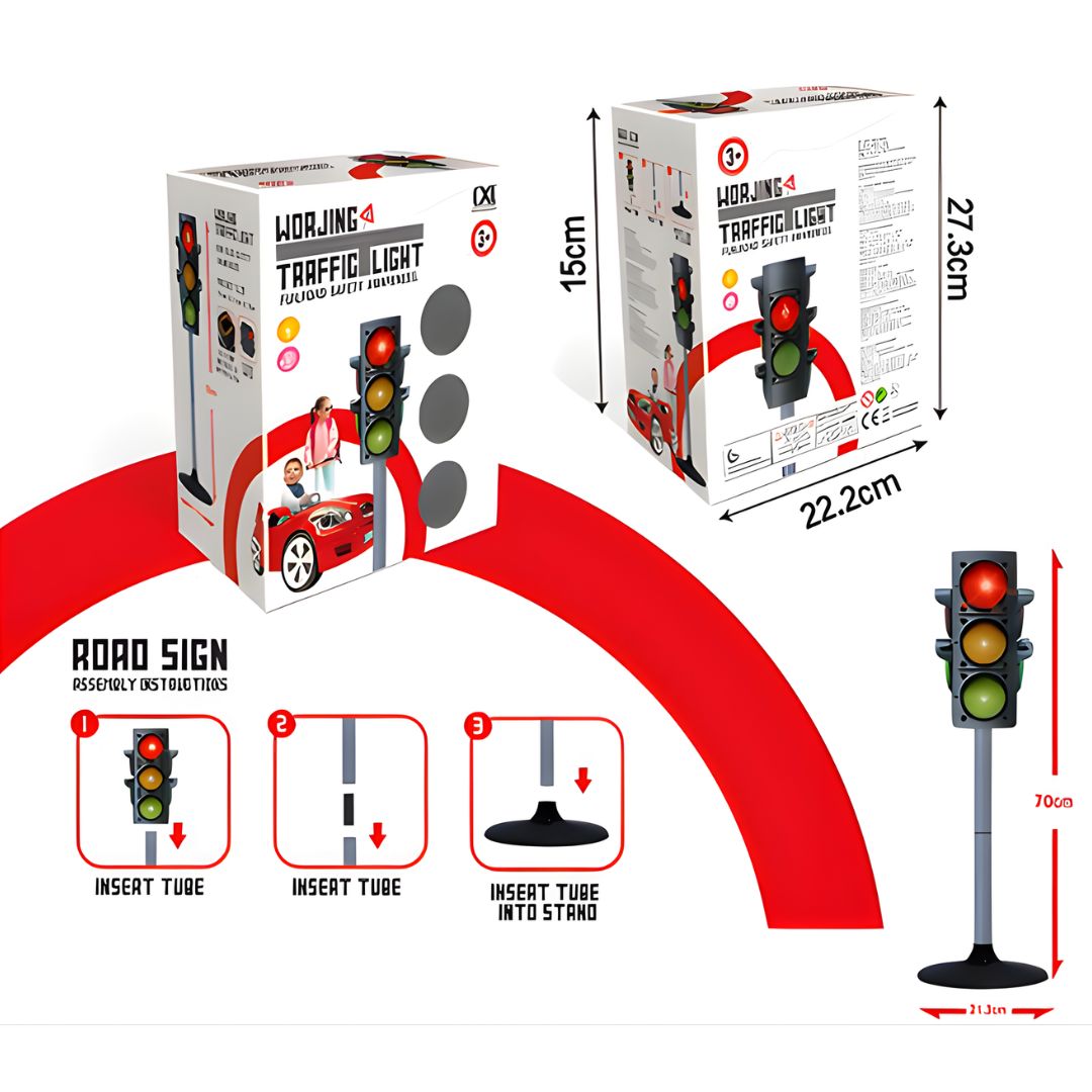 Semafor na baterije 70 cm