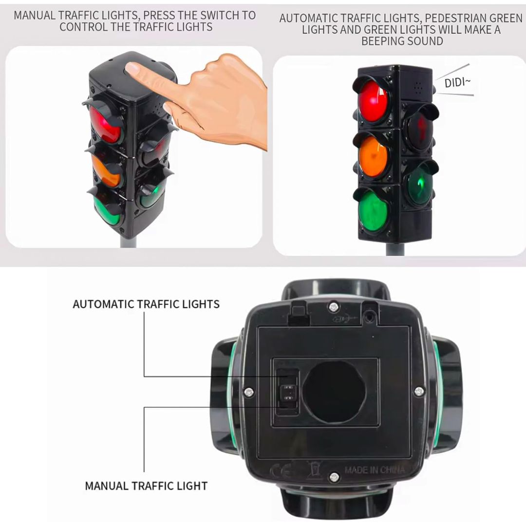Semafor na baterije 70 cm