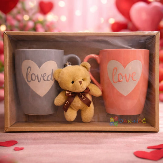 Set šolja 2-1 + poklon Plišani meda privezak