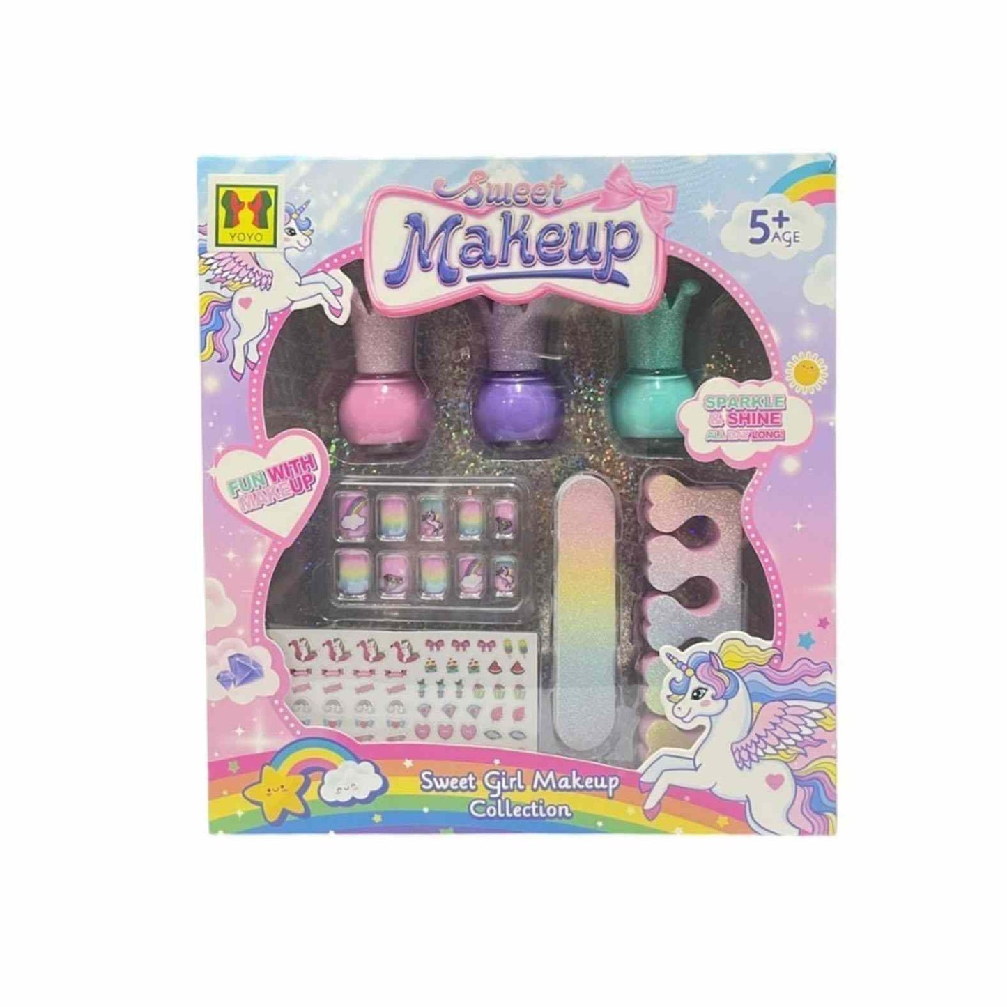 Manikir set za kreativne devojčice - Jednorog! 🦄 🌈