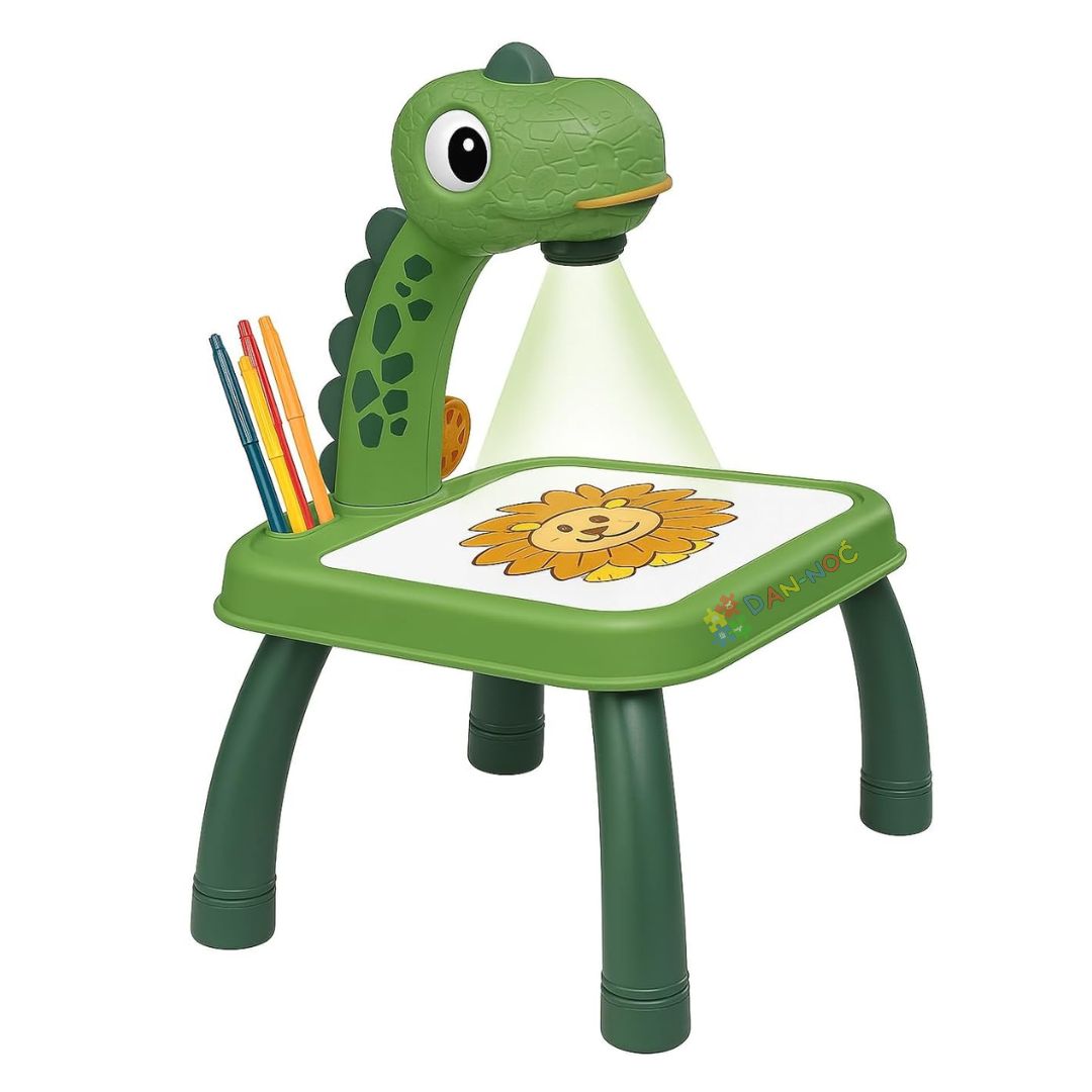 Sto za crtanje sa projektorom dino