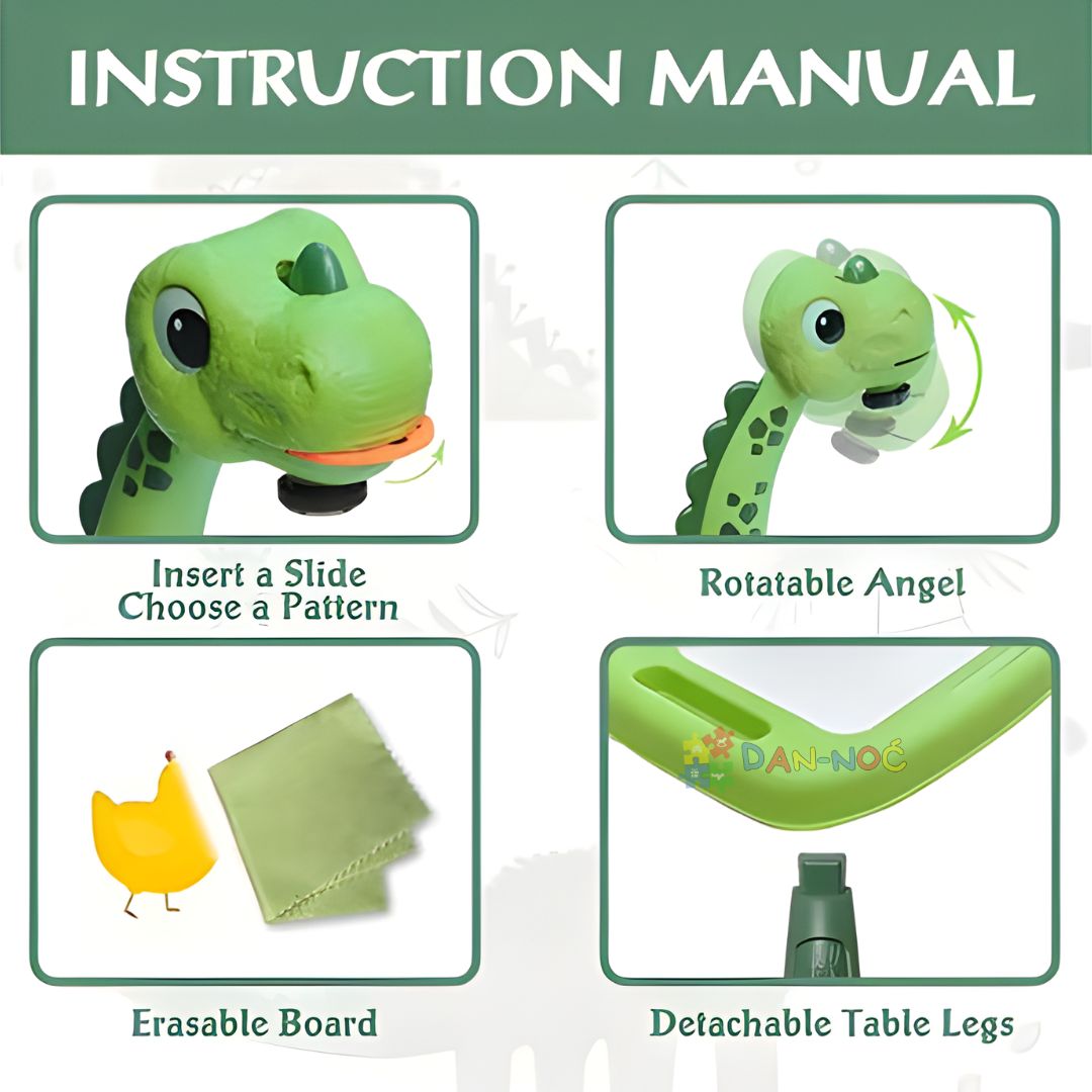 Sto za crtanje sa projektorom dino