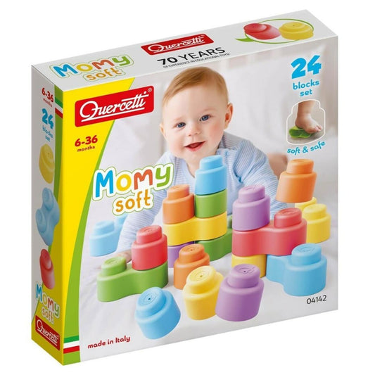 Mekane kocke Momy 24 kom Quercetti