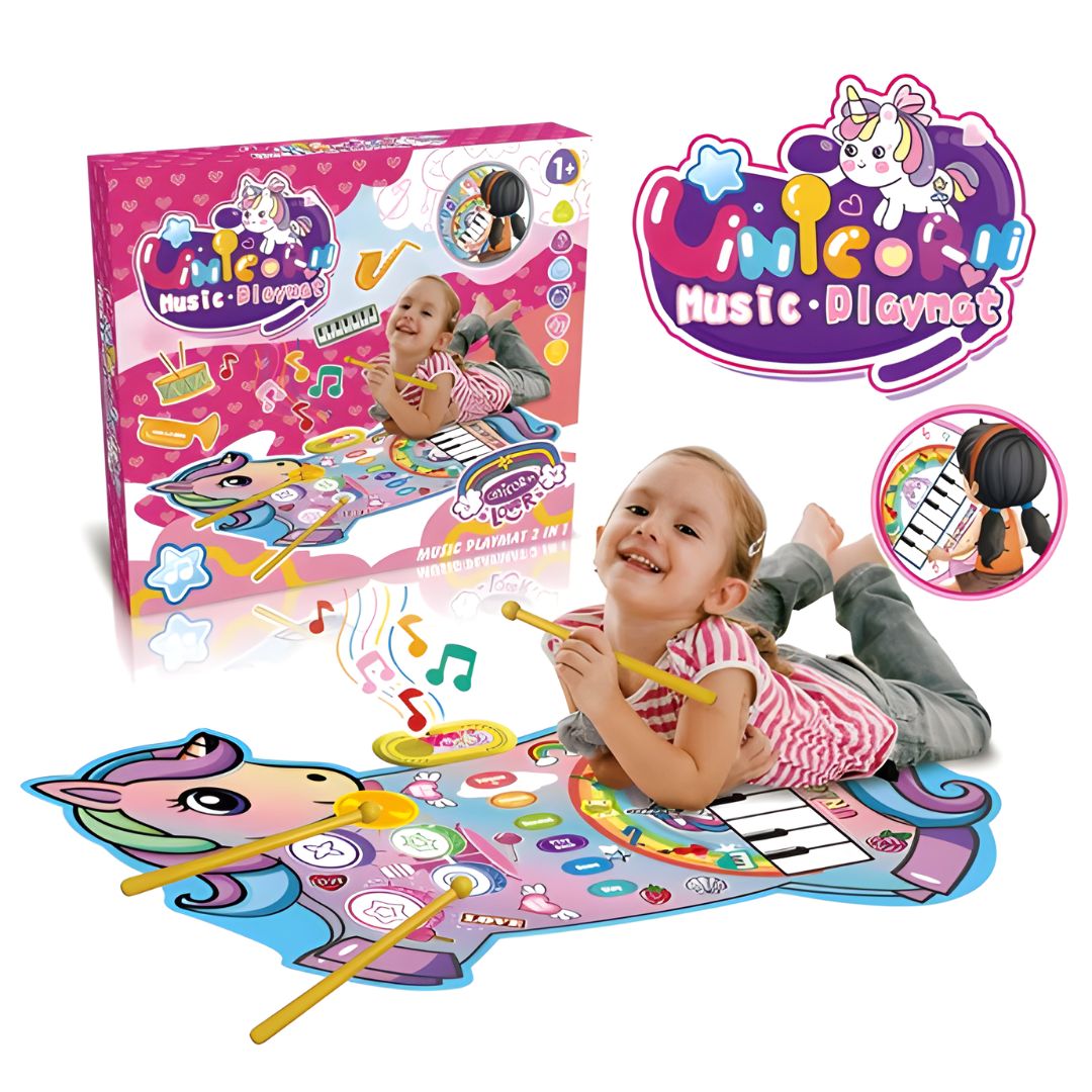 Muzička podloga za decu 2 u 1 - Jednorog